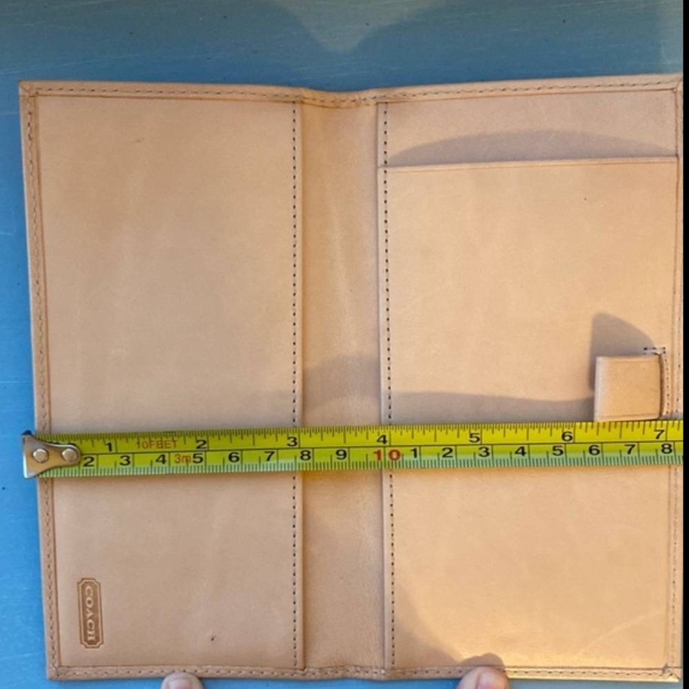 Coach Logo Checkbook Wallet - Picture 9 of 12